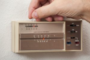 Old HVAC Thermostat