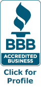 Better Business Bureau Accredited Business Badge for Riverside Cooling